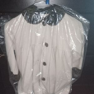 3T Pea Coat Dark Brown and Tan